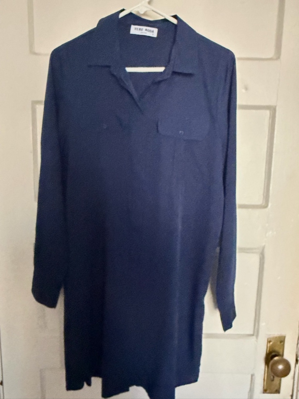 Vero Moda Navy Blue Midi Dress